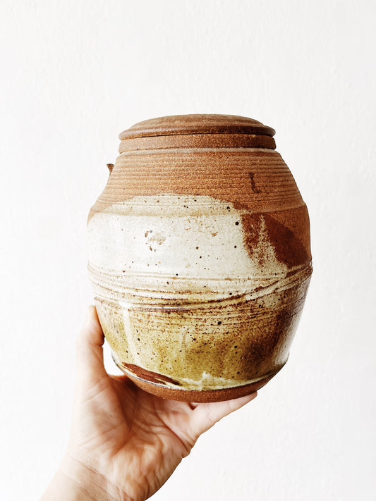 Handmade Lidded Stoneware