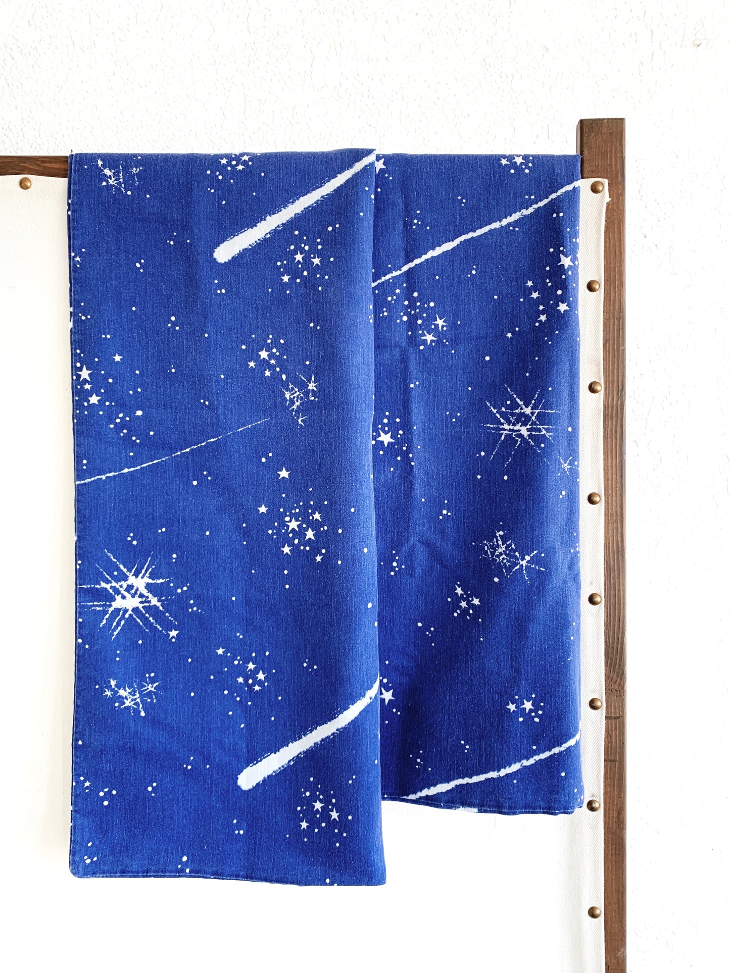 Vintage Starry Night Standard Pillow Case Pair