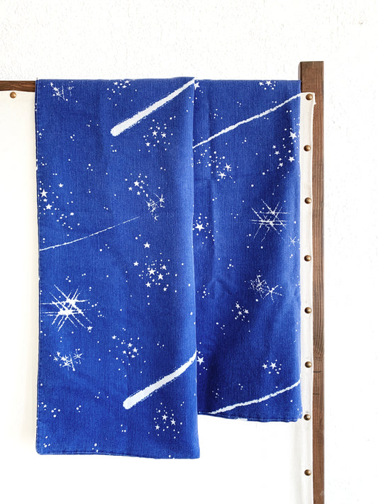 Vintage Starry Night Standard Pillow Case Pair