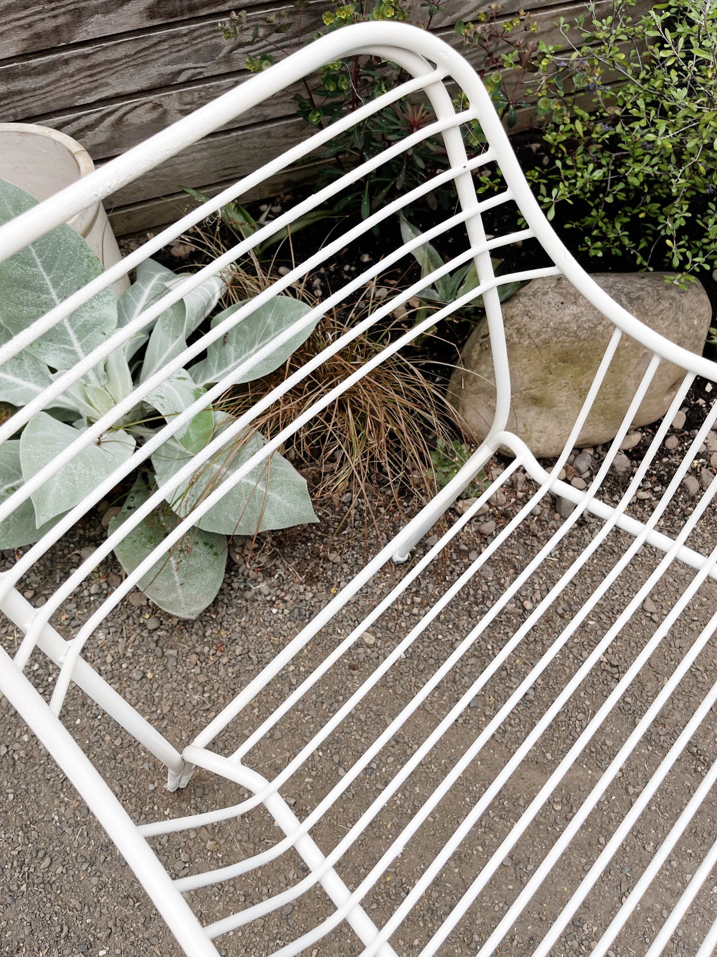 Mid Century Wrought Iron Chair