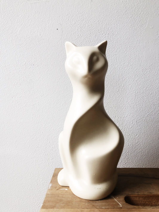 Vintage Laurentienne Modernist Cat Sculpture