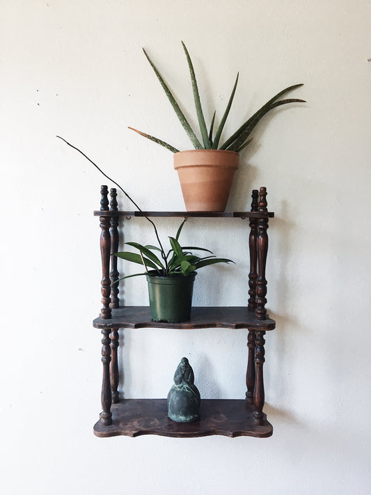 Vintage Spindle shelf