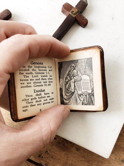 Vintage Rosary and Bible