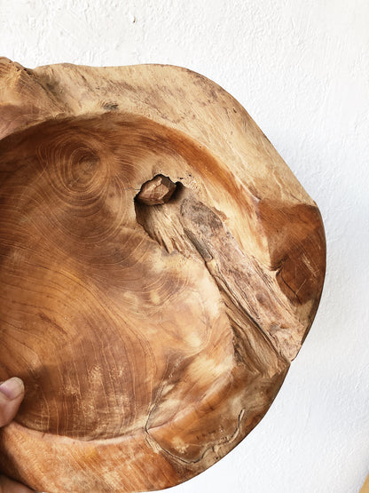 Gorgeous Sculptural Live Edge Bowl