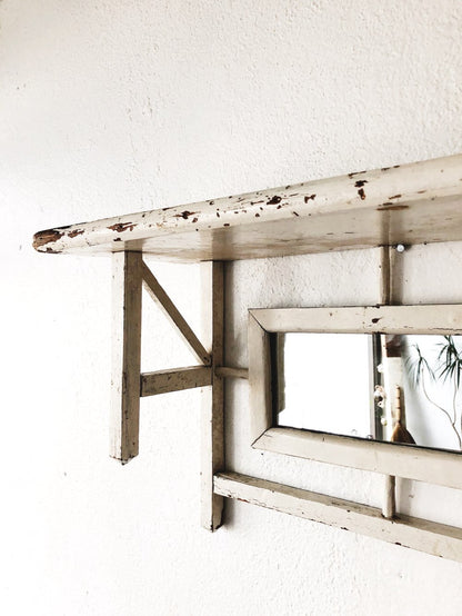 Mirrored Folk Shelf