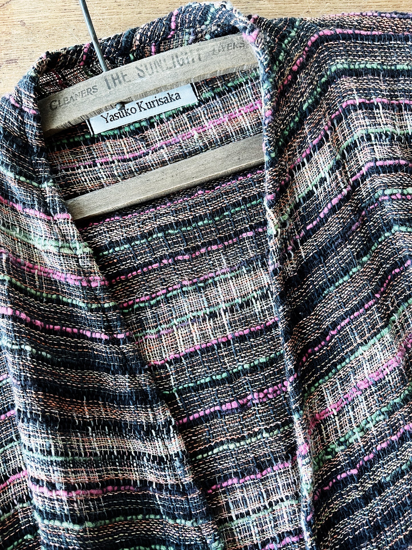 Yasuko Kurisaka Handmade Woven Jacket
