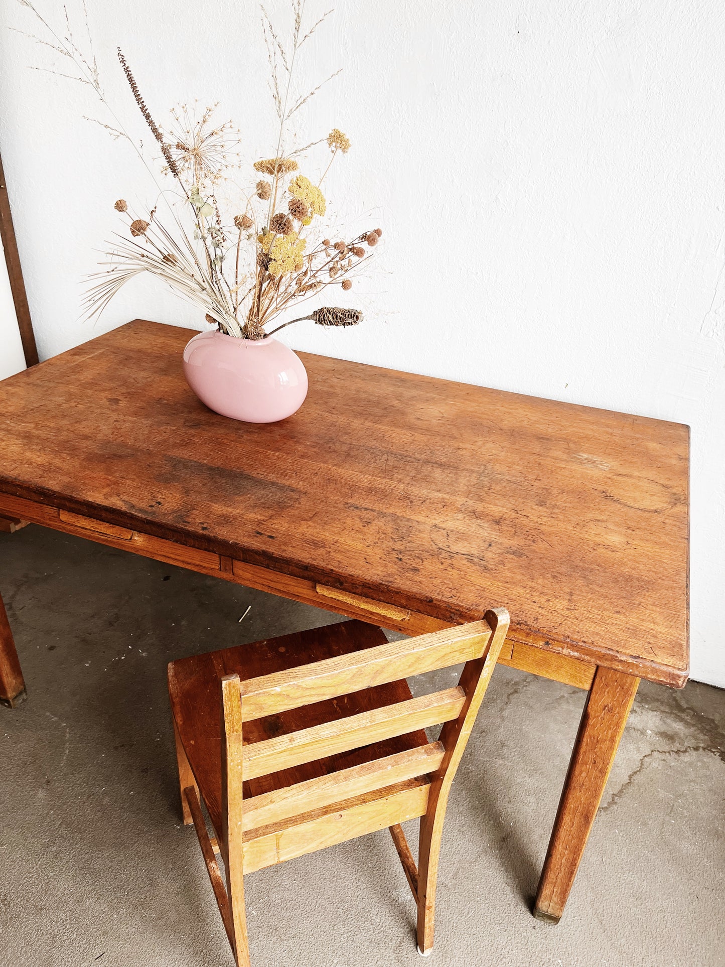 Vintage Library Table