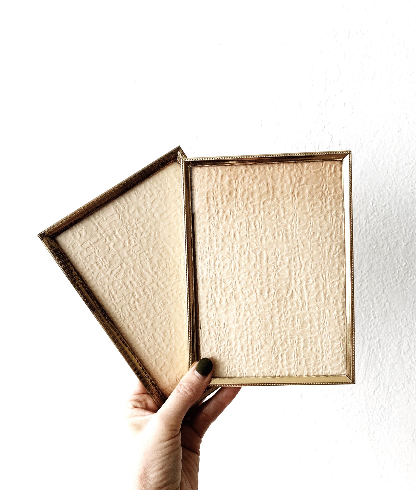 Mid Century Metal Picture Frame