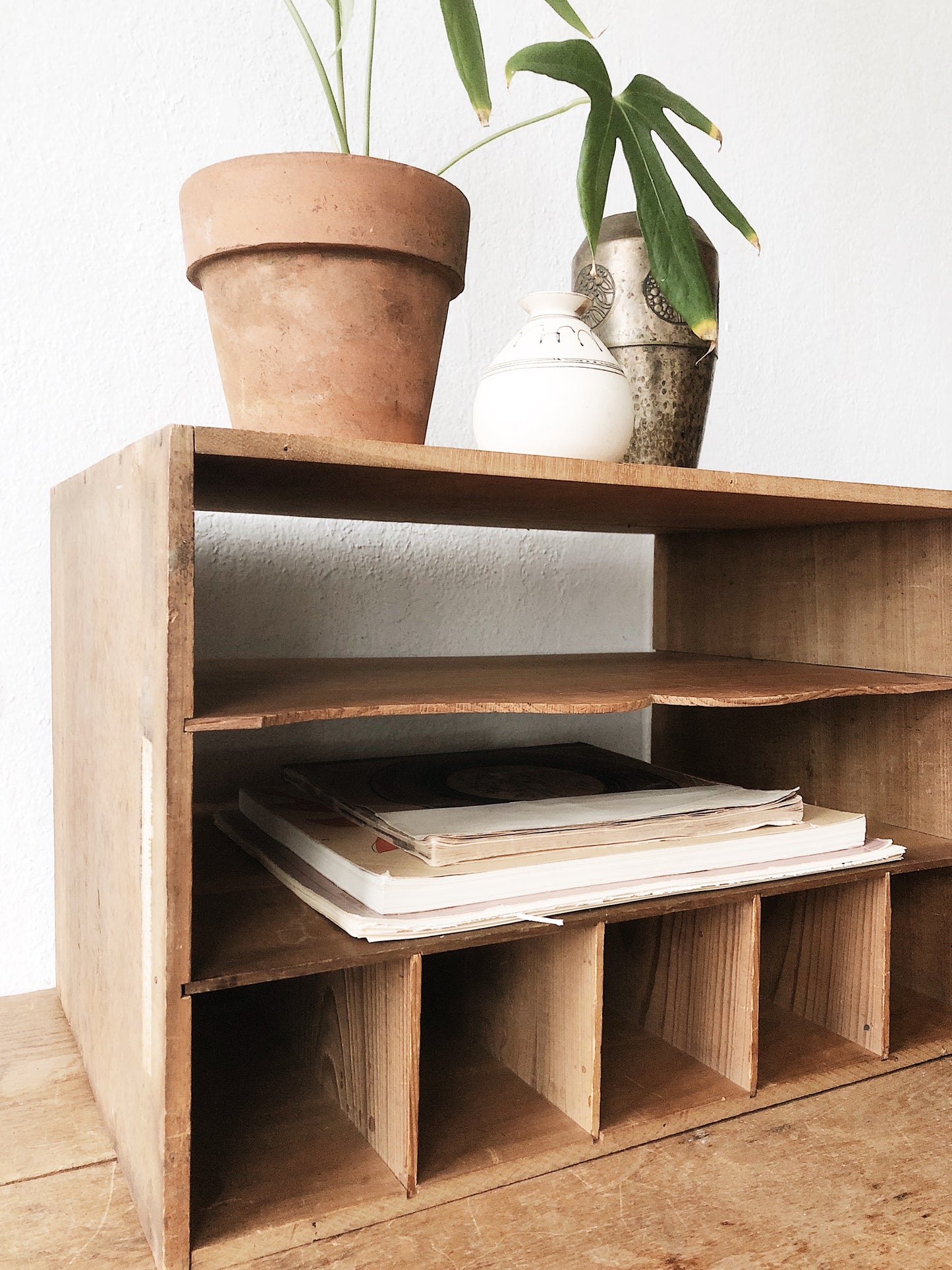 Vintage Wooden Organizer