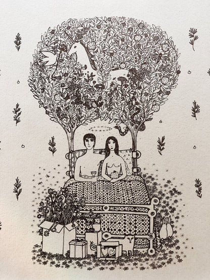 Vintage Win Ng Illustration