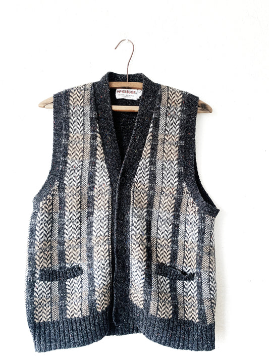 Vintage Wool Sweater Vest