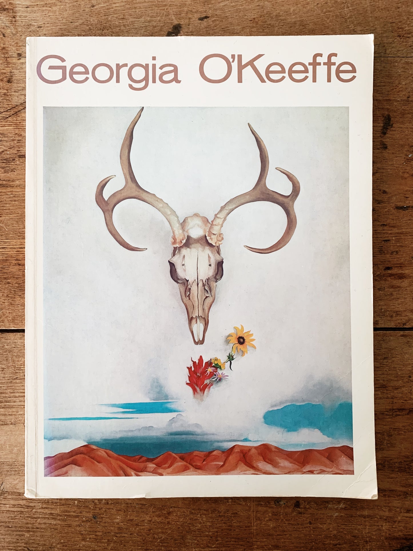 Vintage 1976 Georgia O’Keeffe Art Book