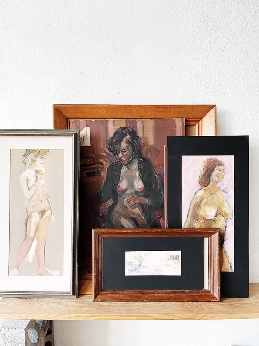 Vintage Figural Paintings