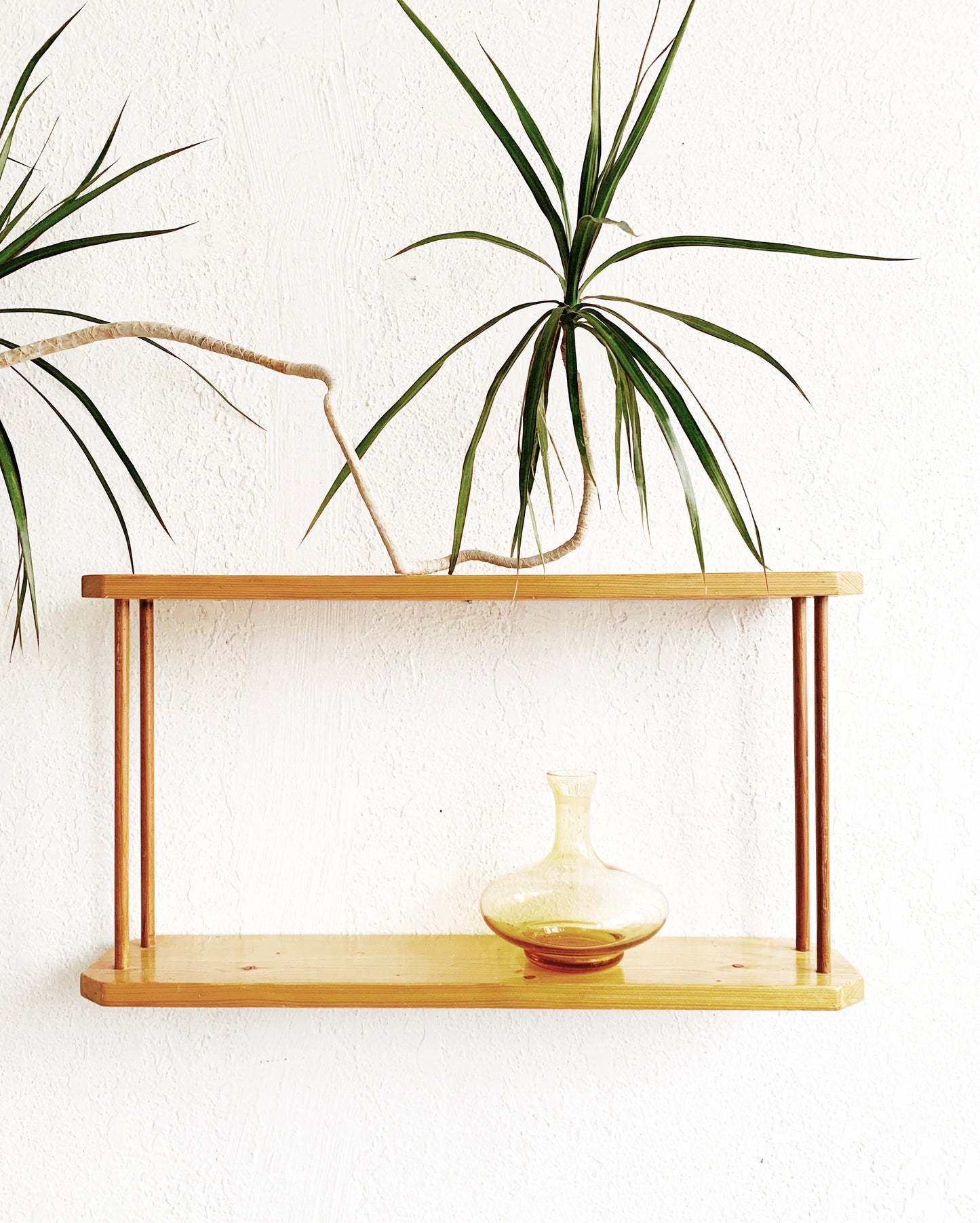 Vintage Wood Wall Shelf