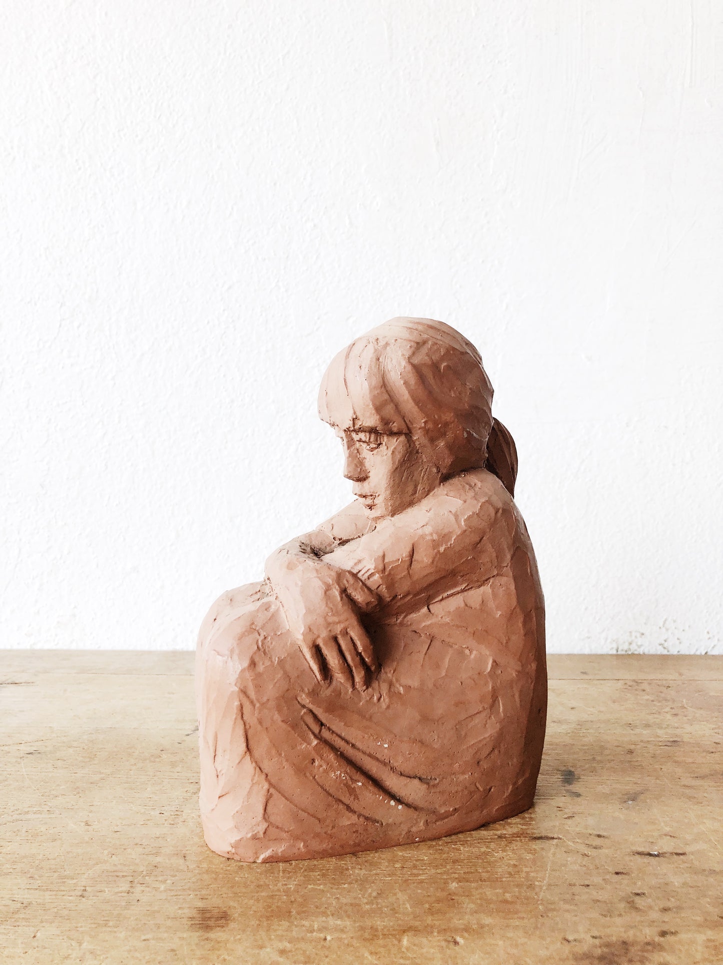 Vintage Clay Lerno Sculpture