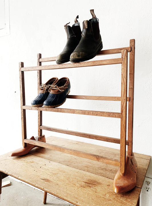 Vintage Wood Rack
