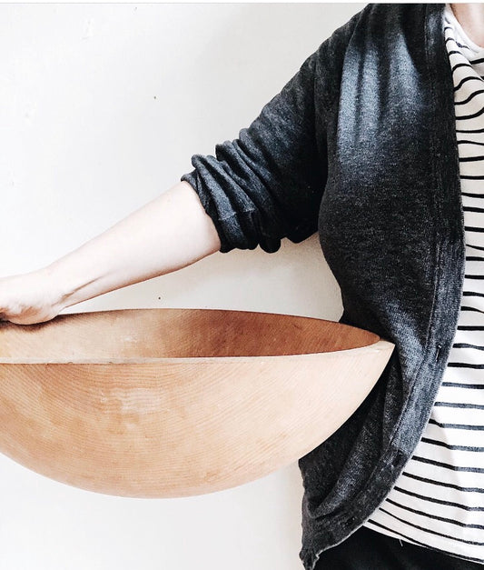 Giant Vintage Dough Bowl