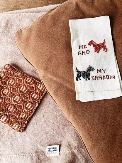 Vintage Overshot Woven Hot Pad