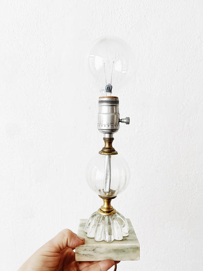 Antique Glass Lamp