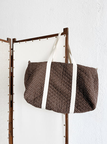 Vintage Quilted Duffel