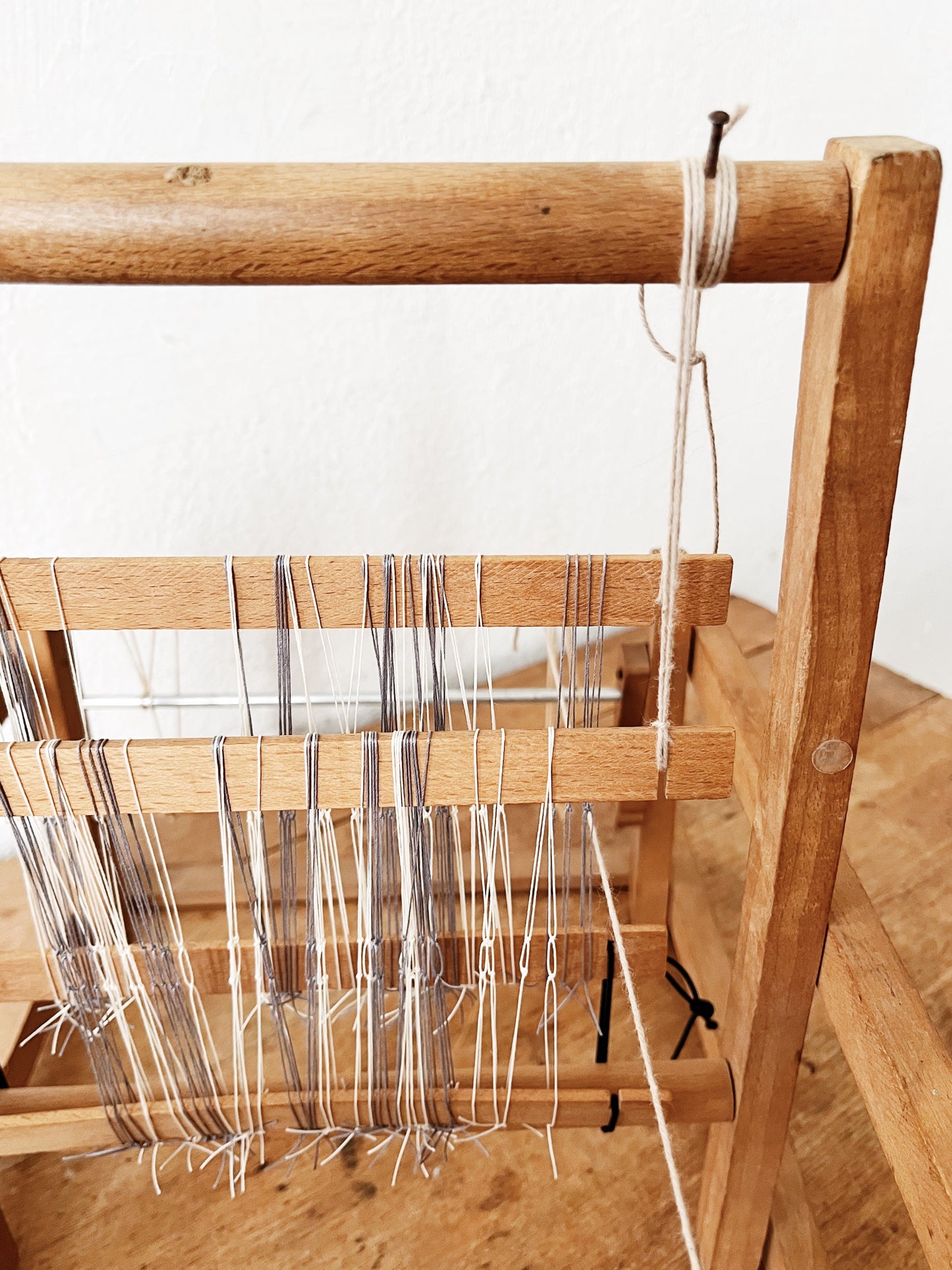 Vintage Tabletop Weaving Loom