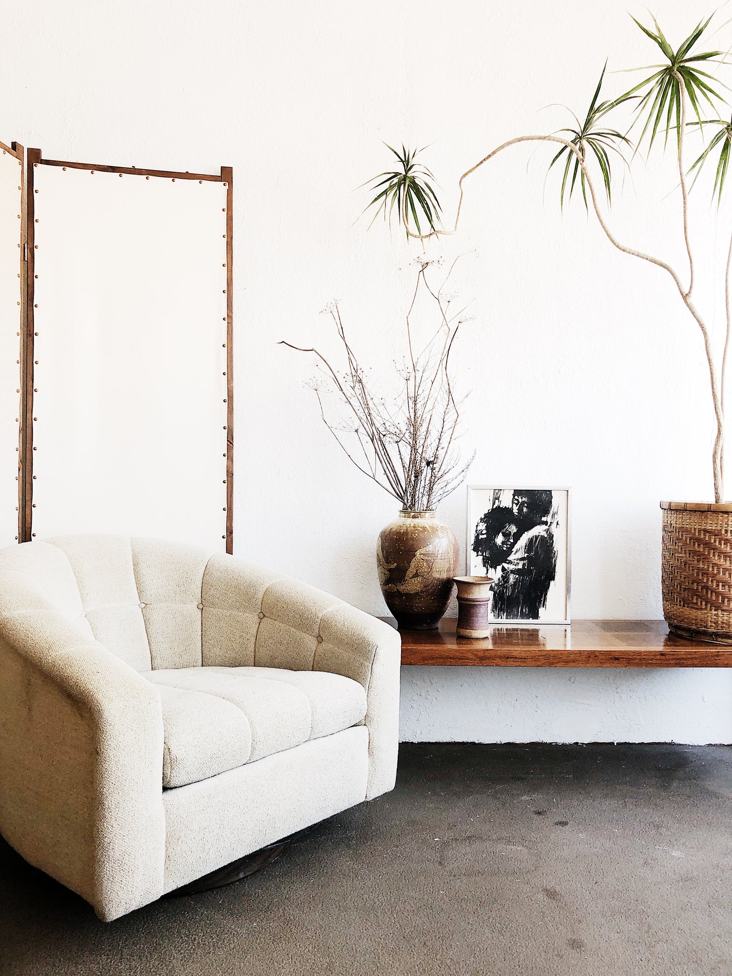 Vintage BP JOHN 1960s Swivel Chair