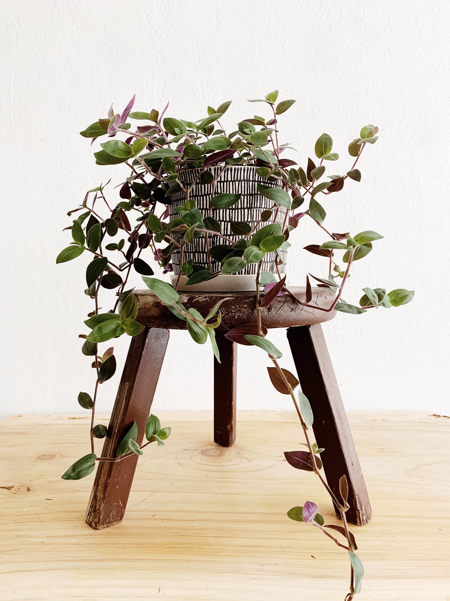 Vintage Wood Stool