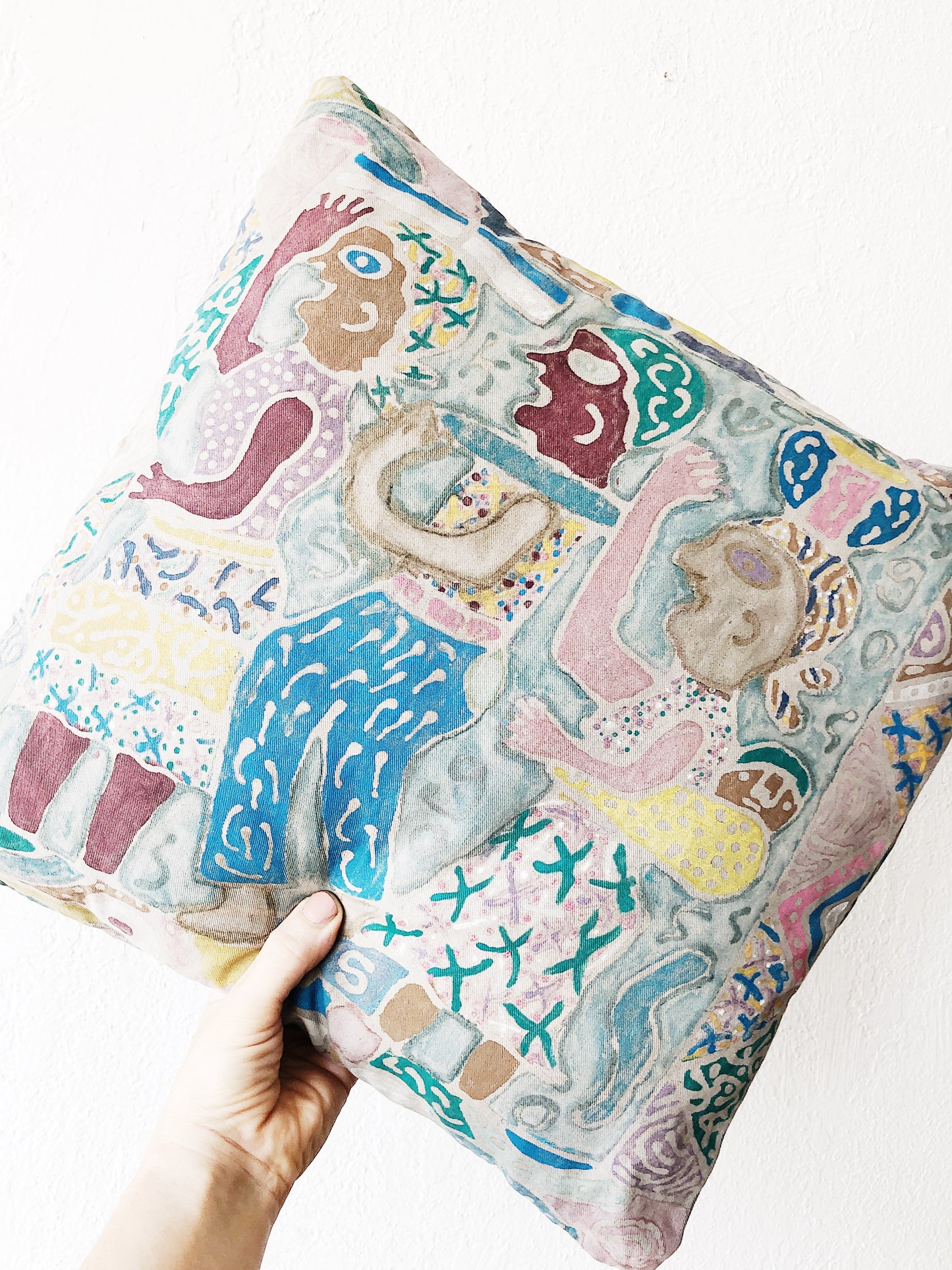 Vintage Batik Pillow