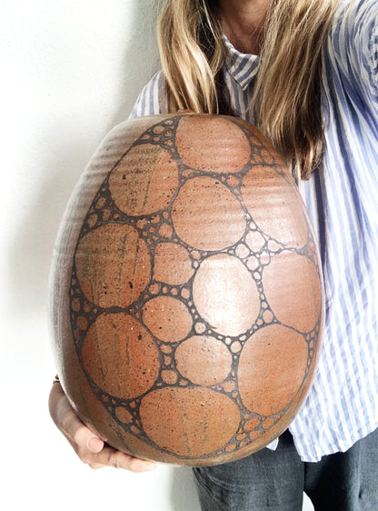 Huge Handmade Pottery Vase