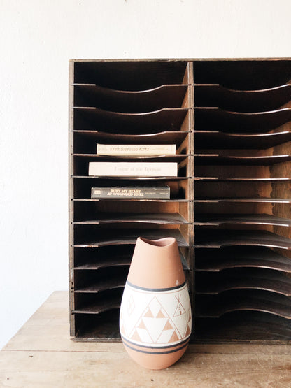 Large Vintage Flat File