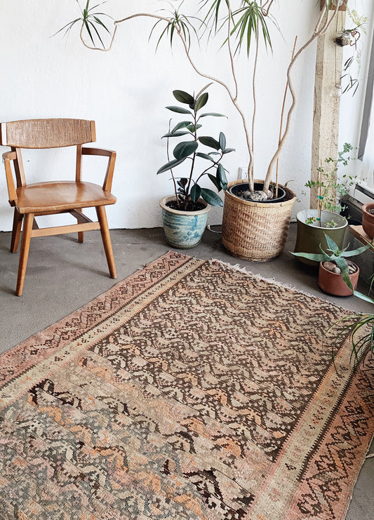 Vintage Wool Kilim Rug