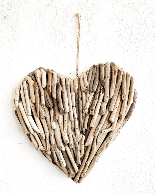 Handmade Driftwood Heart