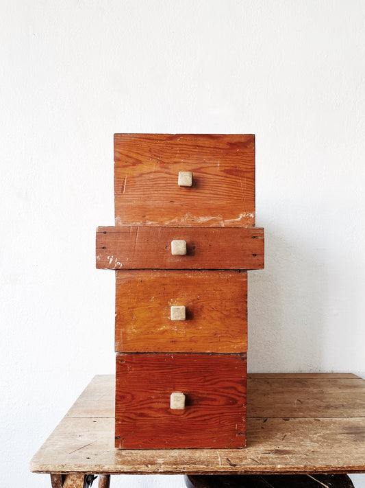 Vintage Workbench Drawers