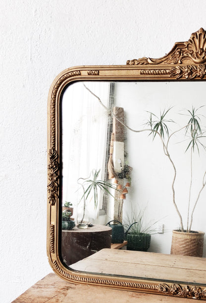 Antique Gilt Mirror