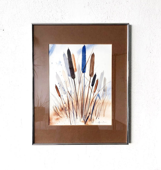 Vintage Original Watercolor