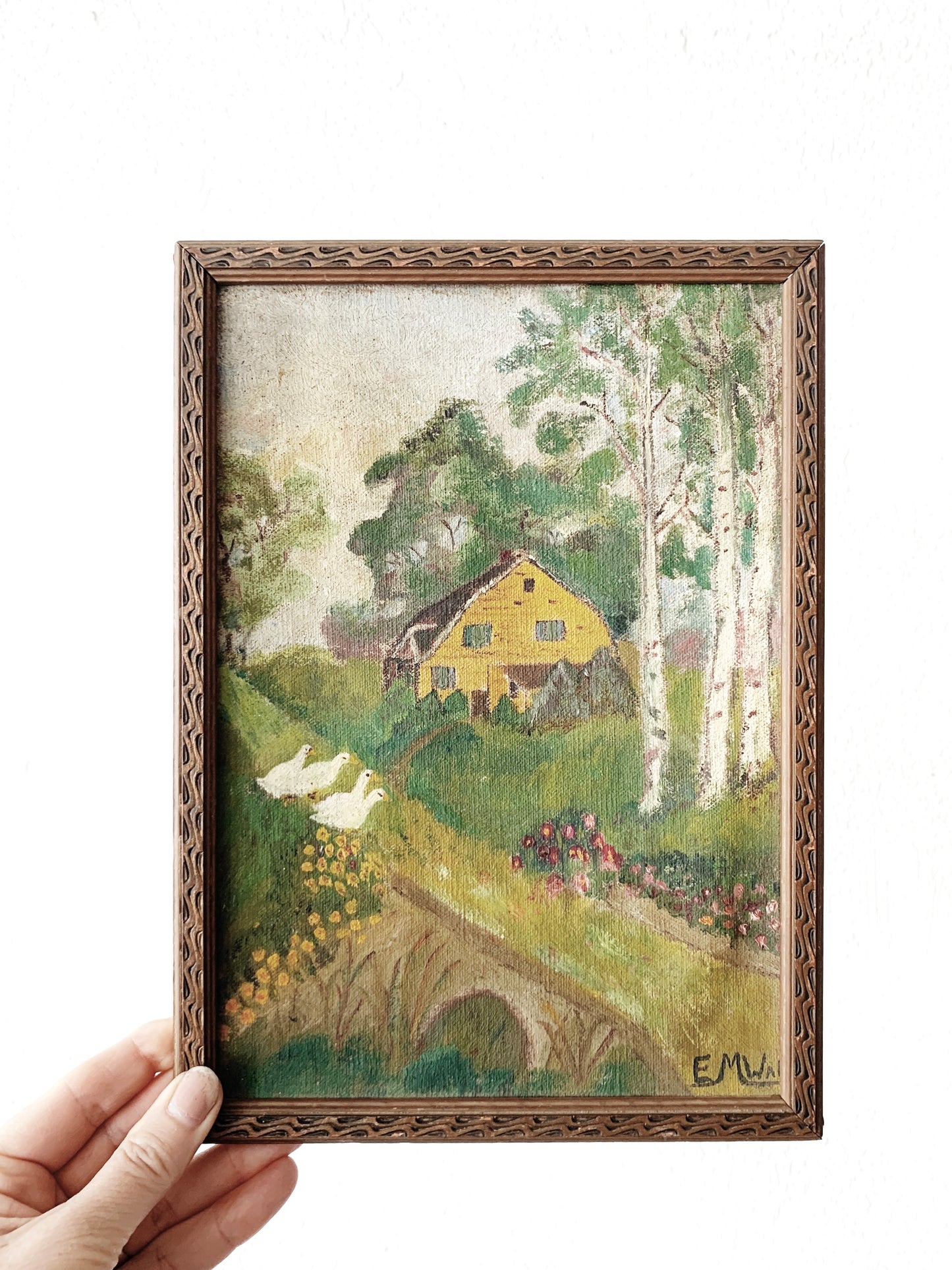 Vintage Framed Painting