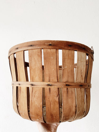 Large 1940’s Orchard/ Bushel Basket