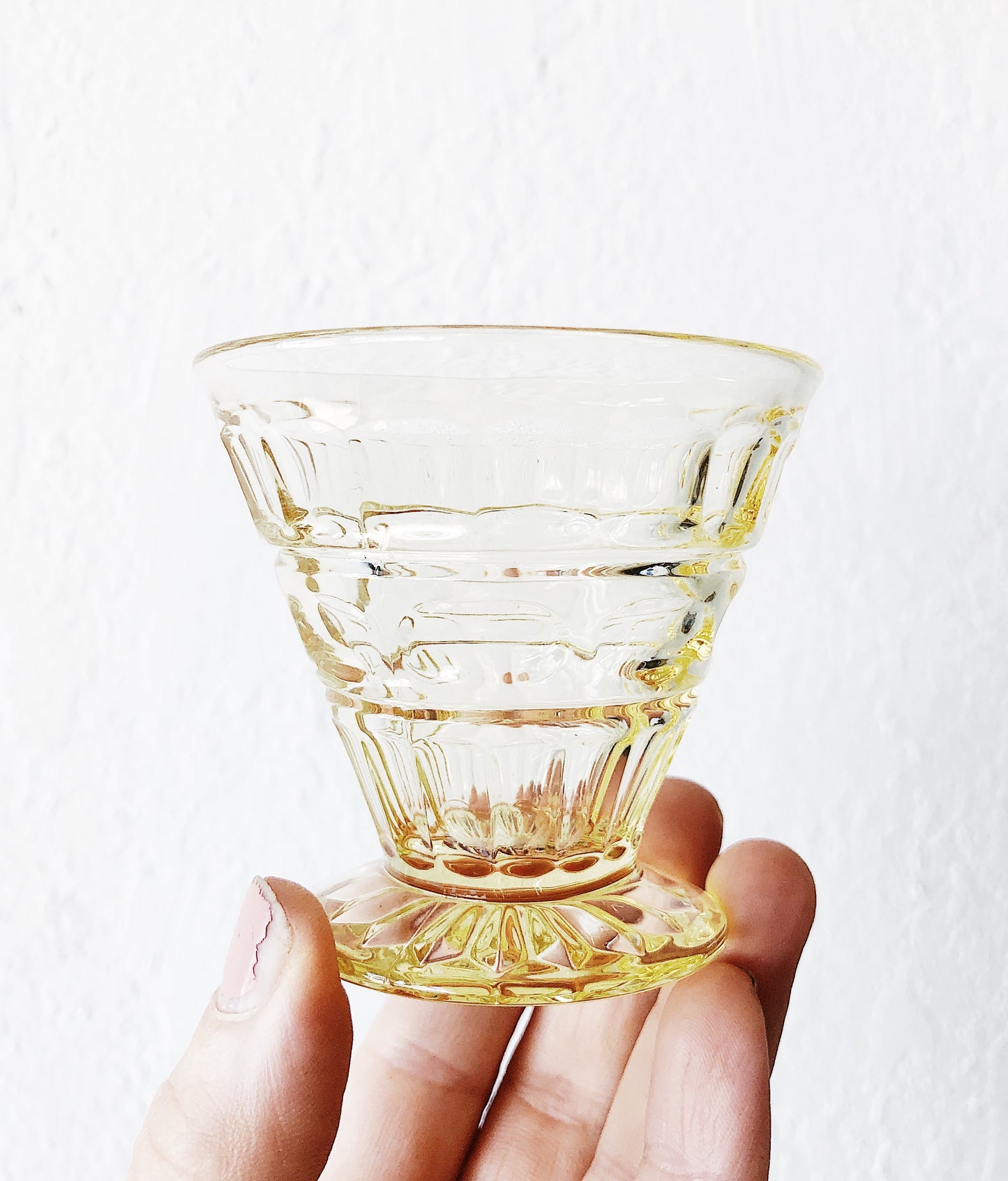 Vintage Pressed Glass Set