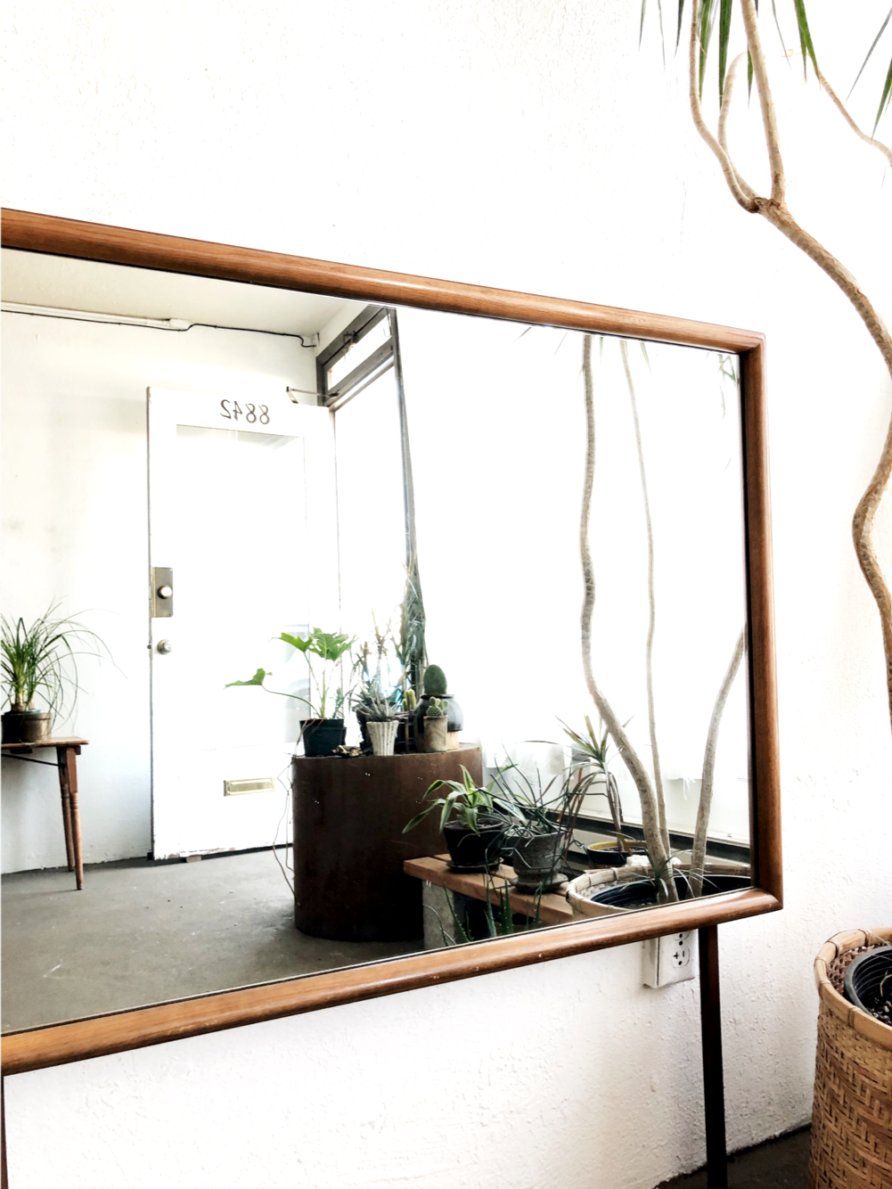mid century modern dresser mirror MCM Dresser Mirror