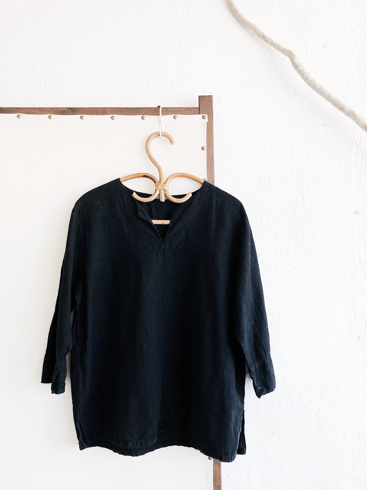 Vintage Cotton Linen Tunic