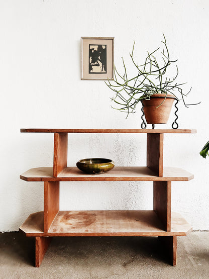 Vintage Framed Abstract India Ink