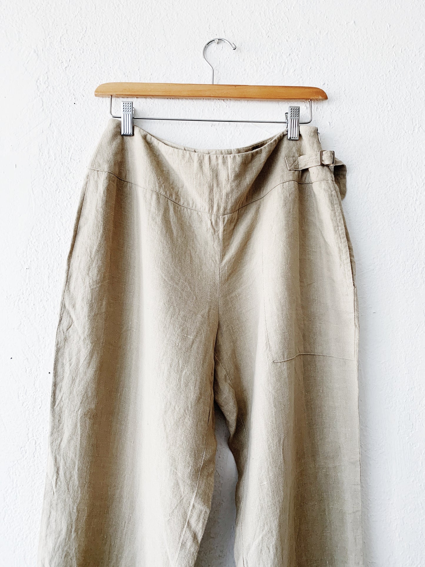 J Peterman Linen Trousers