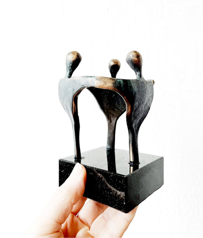 Modernist Bronze Sculpture
