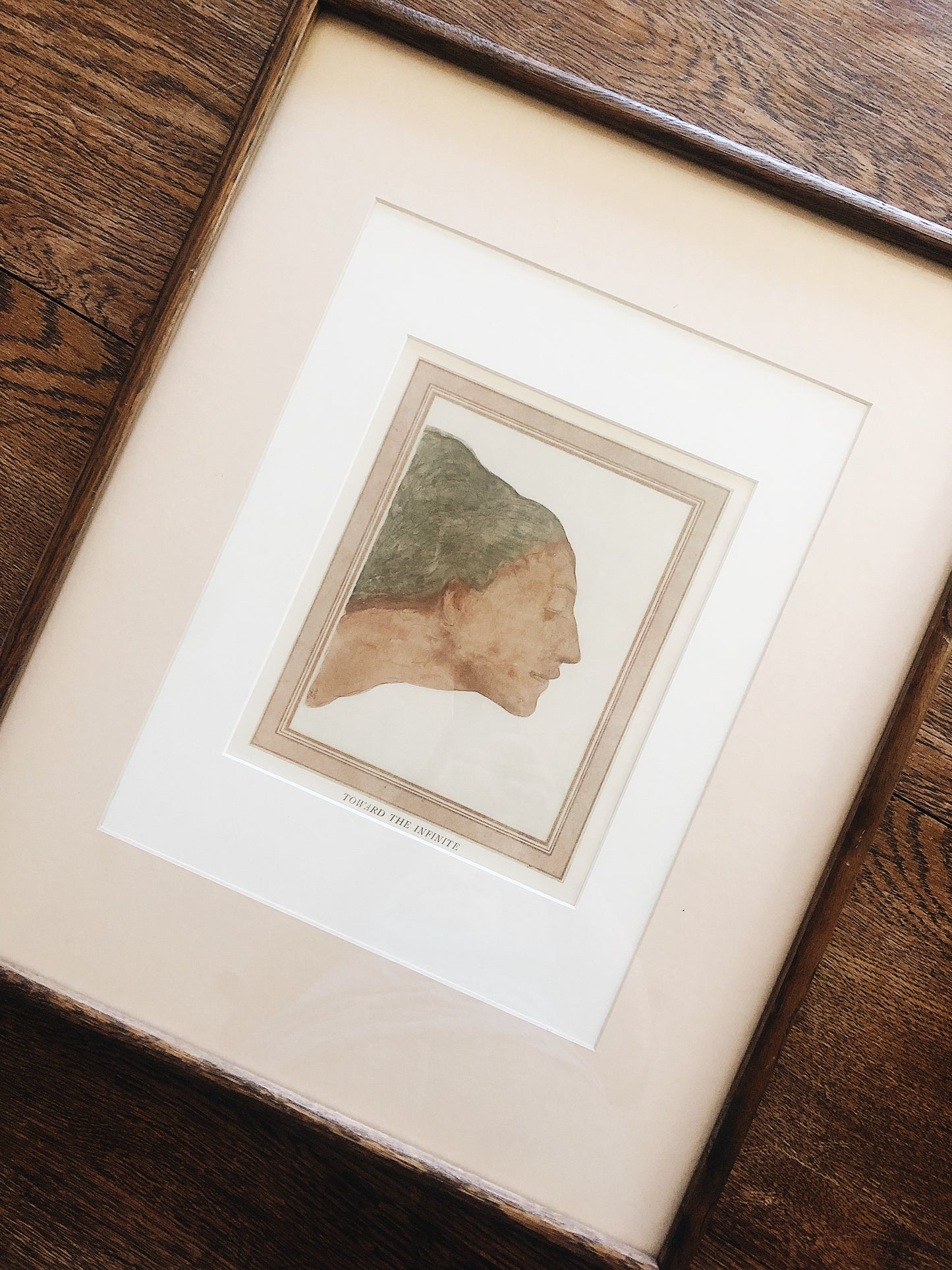 Large Vintage Khalil Gibran Print