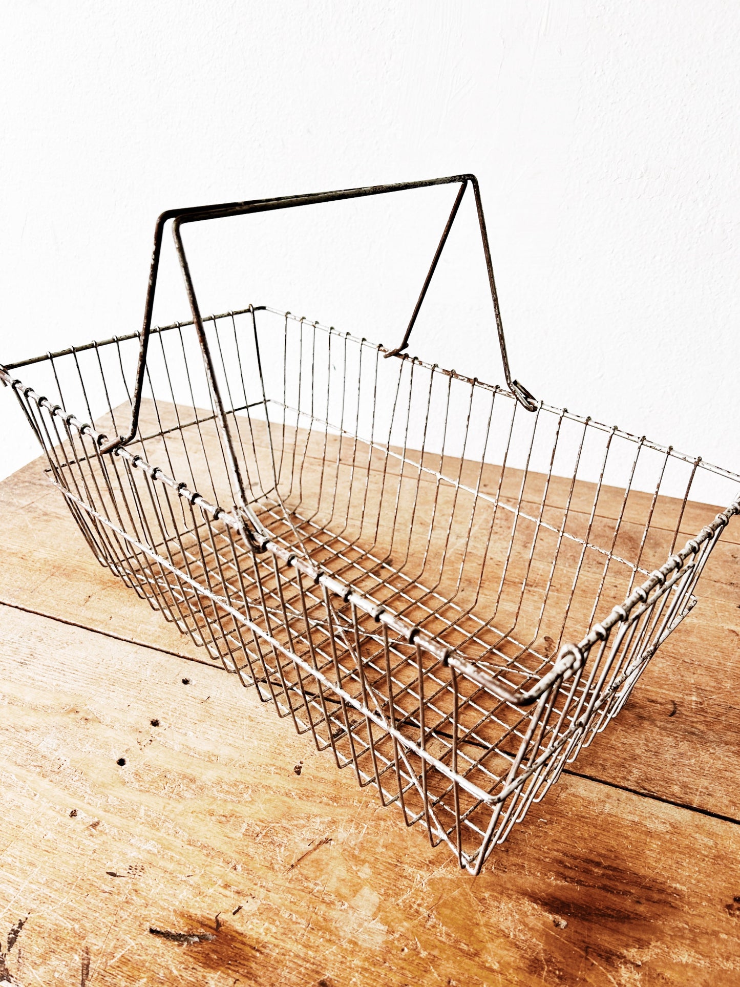 Vintage Wire Basket