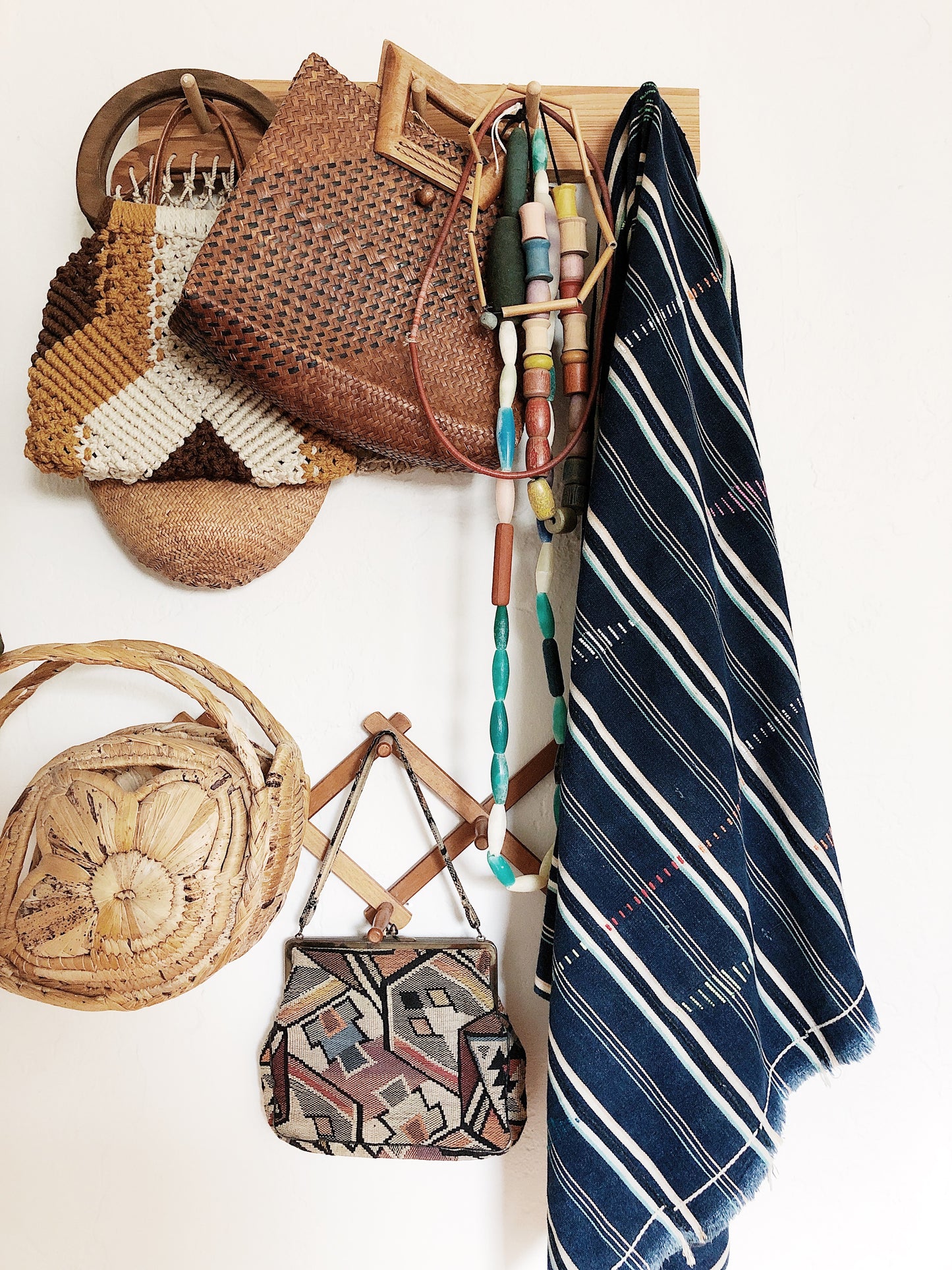 Vintage African Indigo Textile