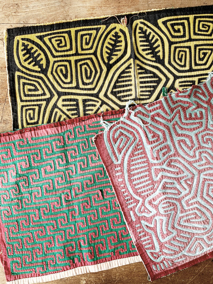 Vintage African Cotton Kuba Cloth