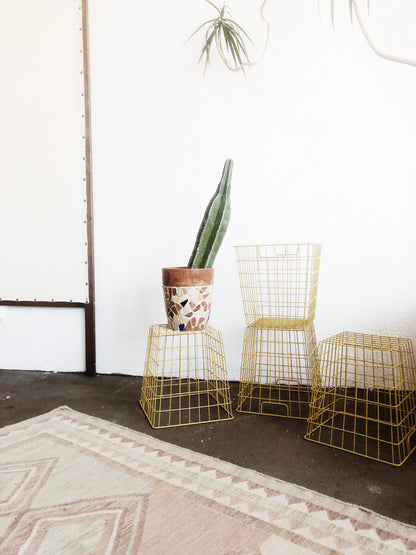 Vintage Locker Basket