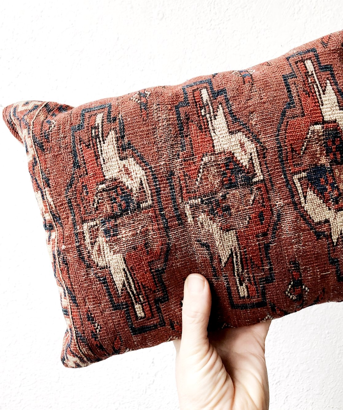 Antique Kilim Neck Pillow