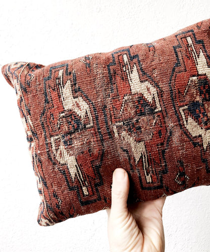 Antique Kilim Neck Pillow